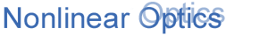 Nonlinear Optics Logo